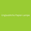 Unglaubliche Papier-Lampe