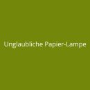Unglaubliche Papier-Lampe