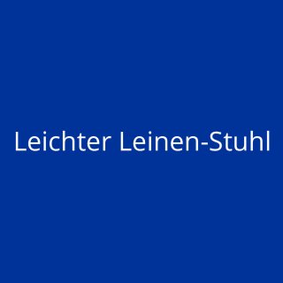 Leichter Leinen-Stuhl