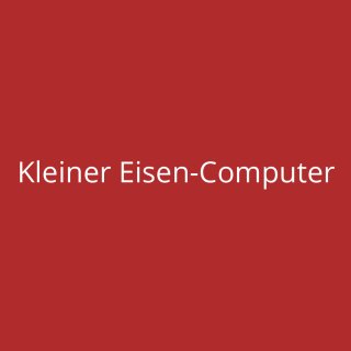 Kleiner Eisen-Computer