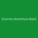 Enorme Aluminium-Bank