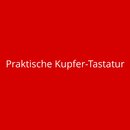Praktische Kupfer-Tastatur