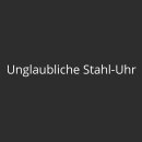 Unglaubliche Stahl-Uhr