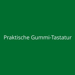 Praktische Gummi-Tastatur