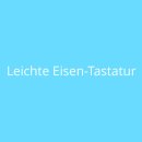 Leichte Eisen-Tastatur