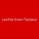 Leichte Eisen-Tastatur