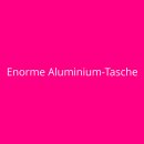 Enorme Aluminium-Tasche