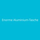 Enorme Aluminium-Tasche