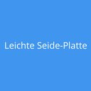 Leichte Seide-Platte