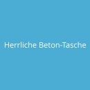 Herrliche Beton-Tasche