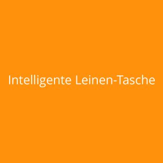 Intelligente Leinen-Tasche