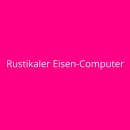 Rustikaler Eisen-Computer