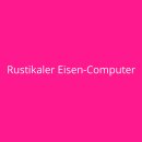 Rustikaler Eisen-Computer
