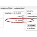 Als Top Artikel markiertes Produkt